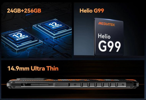 Смартфон Oukitel IIIF150 B2 Pro 12/256Gb Polar Night